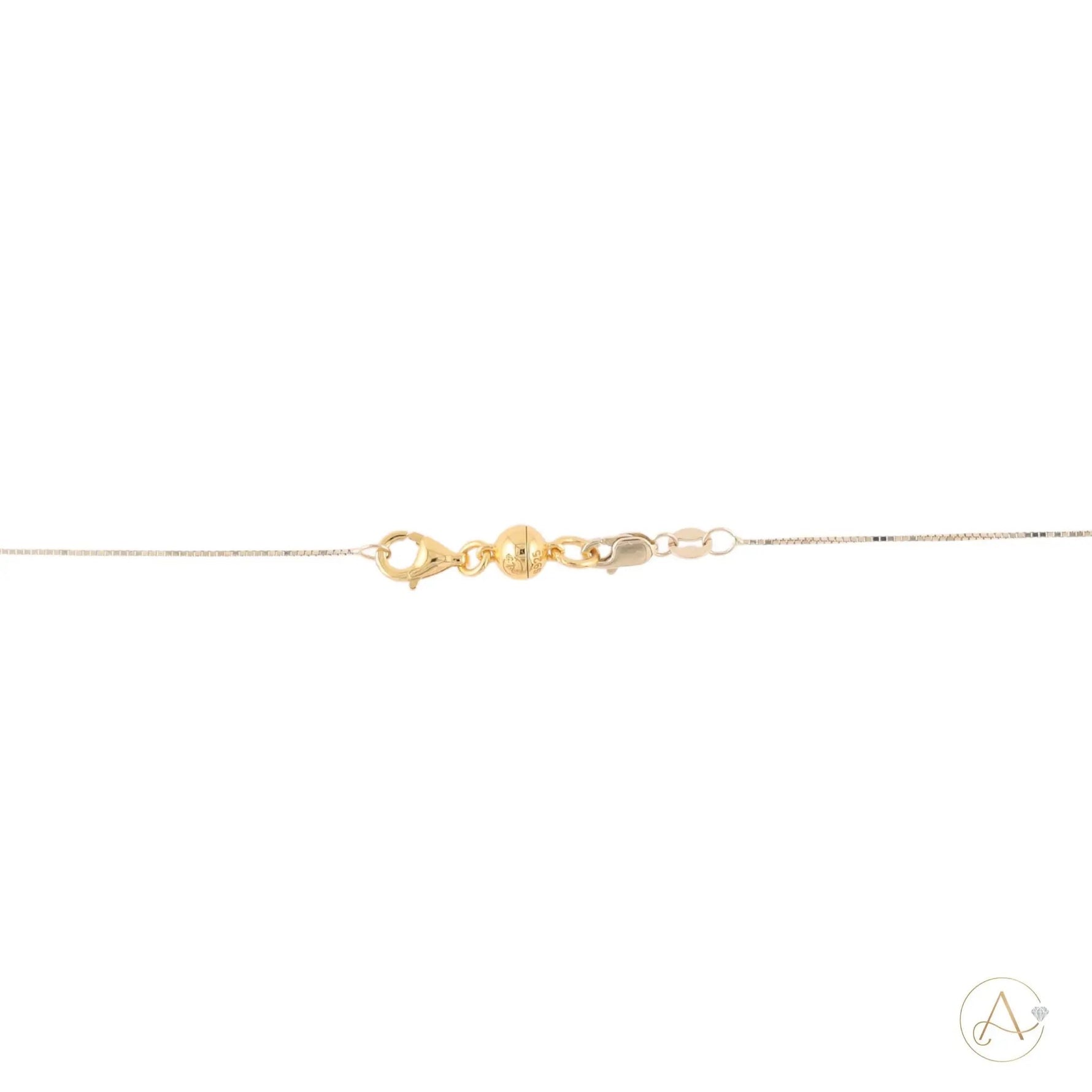New Launched! Yellow Gold Plated or Sterling Silver Magnetic Clasp with Lobster Clasp | 0.62 inch | 1 CLASP ONLY Adora Fine Jewelry