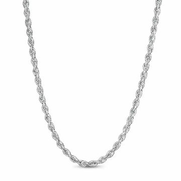 Buy 925 Rope Chain Necklace | 18 Inch (45 CM) Length – Adora Fine 
