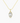 14K Yellow Gold Moissanite Oval Shape Half Bezel Pendant | 9x7mm | 2.0 CTW | Pendant Only