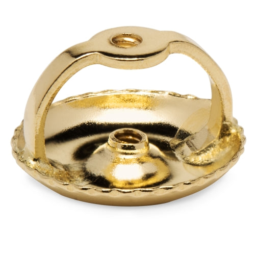 DELECOE 14K Gold Screw Earring Backs Replacements for Threaded Post 20  Gauge (0.032'') Hypoallergenic Screw on Earring Backs for Diamond Earring