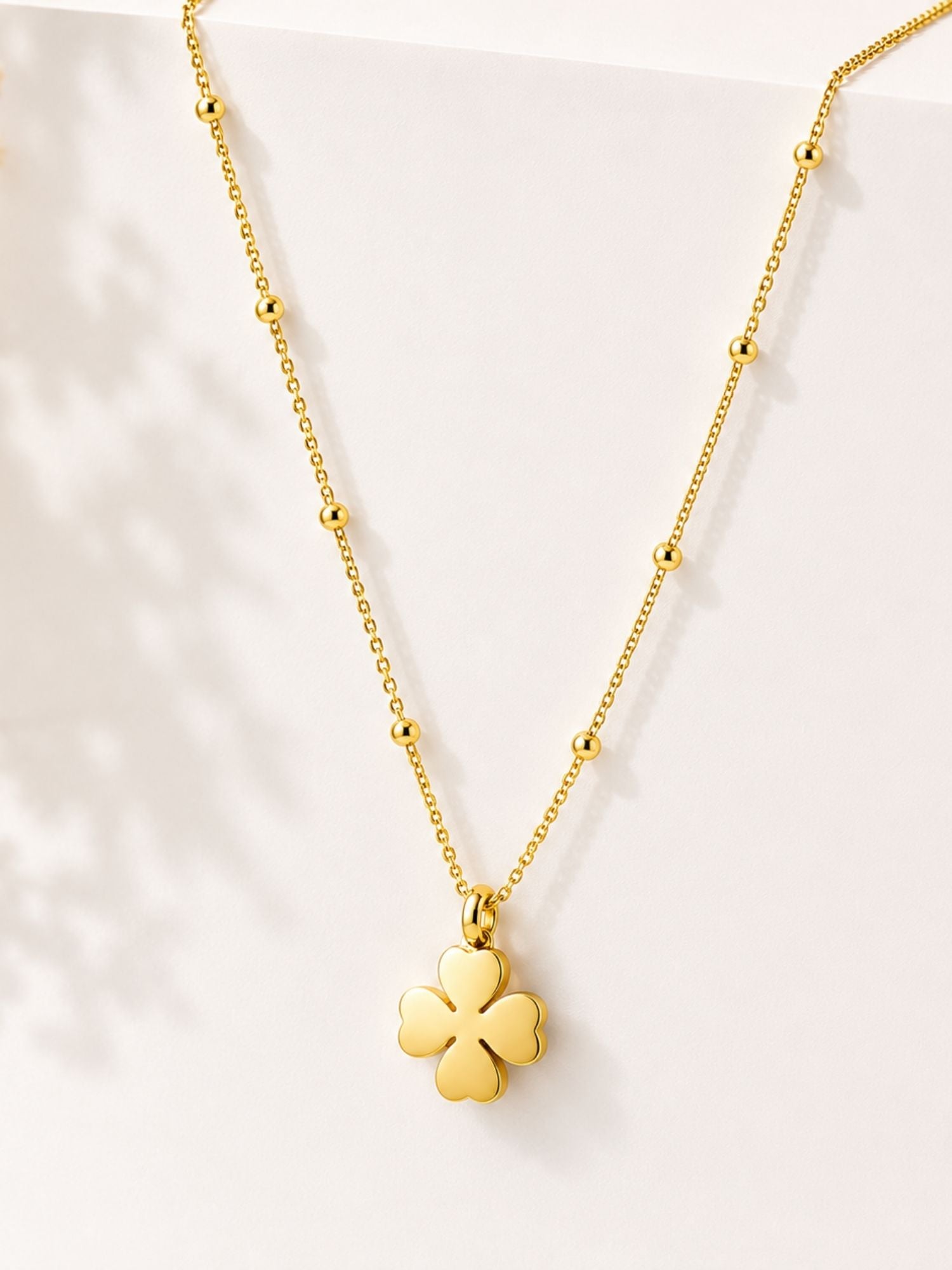 Four Leaf Clover Pendant Necklace