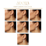 Inside-Outside Round 30mm Medium Hoop Earrings | 2.5mm Adora Fine Jewelry