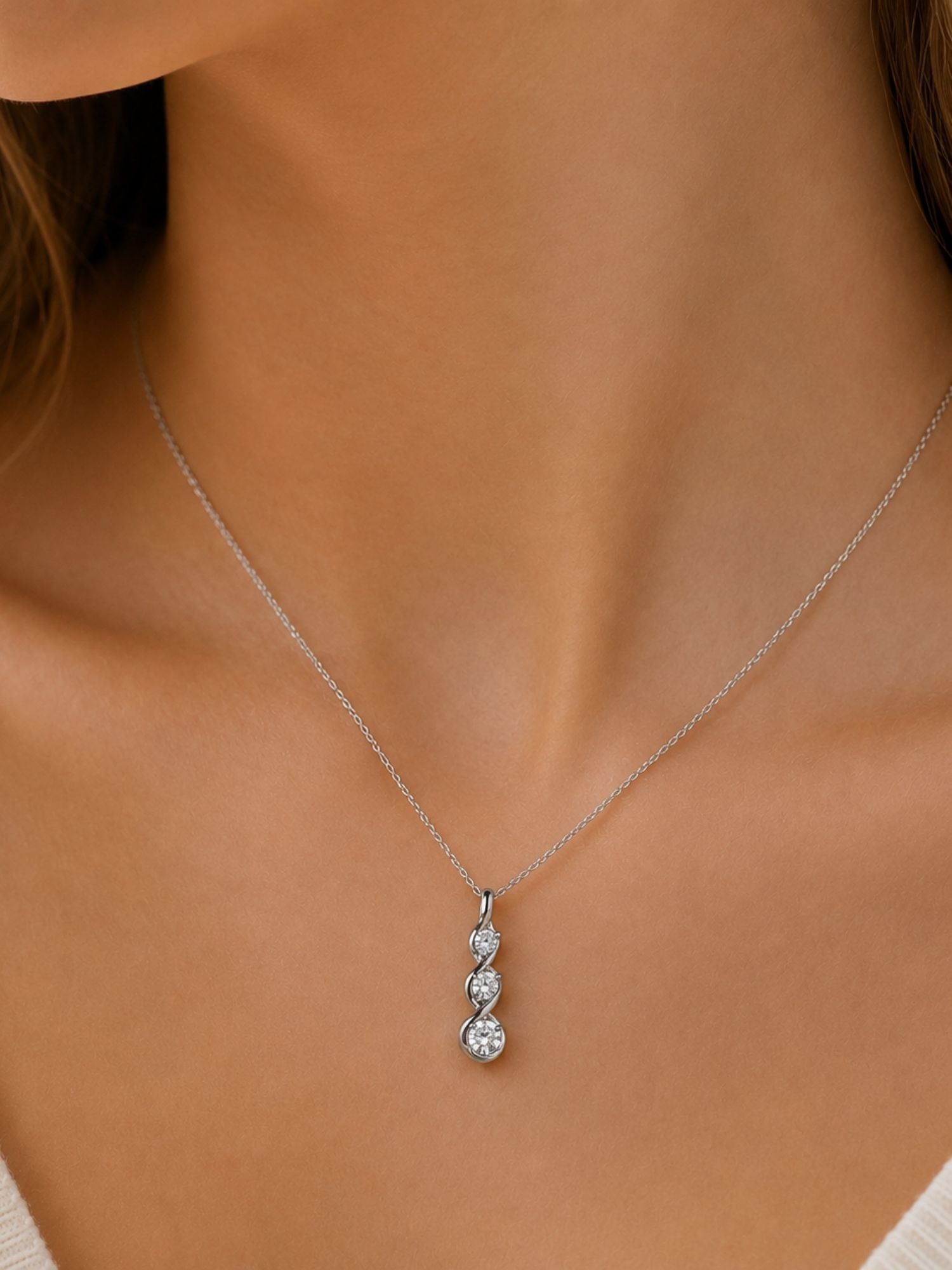 925 Sterling Silver Journey Necklace