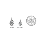 14K Solid Gold Moissanite Round Cut Half Bezel Pendant | 2.0 CTW | Pendant Only Adora Fine Jewelry