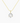 14K Yellow Gold Moissanite Round Cut Pendant | 3-Prong | 0.75 or 2.0 CTW | Pendant Only