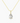 14K Yellow Gold Moissanite Pear Shaped Pendant | 3-Prong | 1.0 CTW or 2.0 CTW | Pendant Only