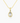 14K Yellow Gold Moissanite Pear Shape Bezel Pendant | 9x6mm | 1.5 CTW | Pendant Only