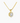 14K Yellow Gold Moissanite Round Cut Rope Bezel Pendant | 6.0mm | 0.75 CTW | Pendant Only