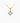 14K Yellow Gold Moissanite Round Cut Pendant | U-Shape Setting | 7.0mm | 1.25 CTW | Pendant Only