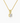 14K Yellow Gold Moissanite Round Cut Pendant | Solid Bail | 0.75 to 2.0 CTW | Pendant Only