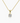 14K Yellow Gold Moissanite Round Cut Pendant | Solid Bail | 0.75 to 2.0 CTW | Pendant Only