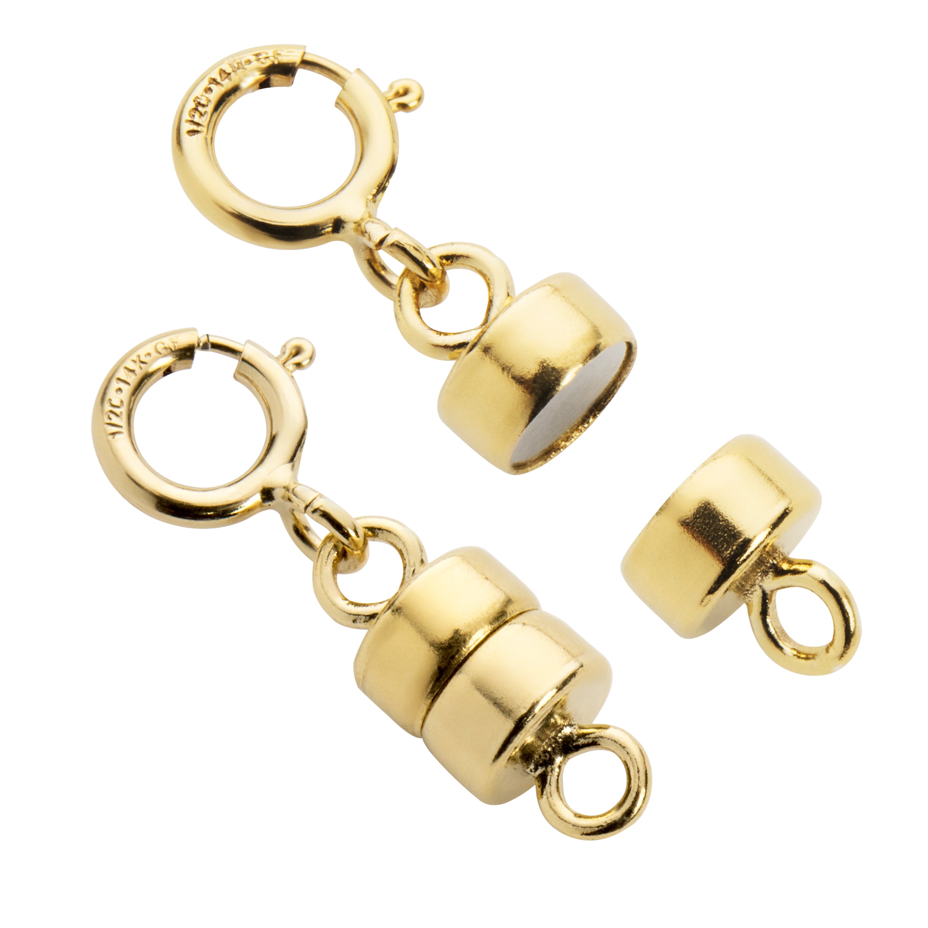 Magnetic Clasp 10x4.3mm 14k Yellow Gold (1-Pc)